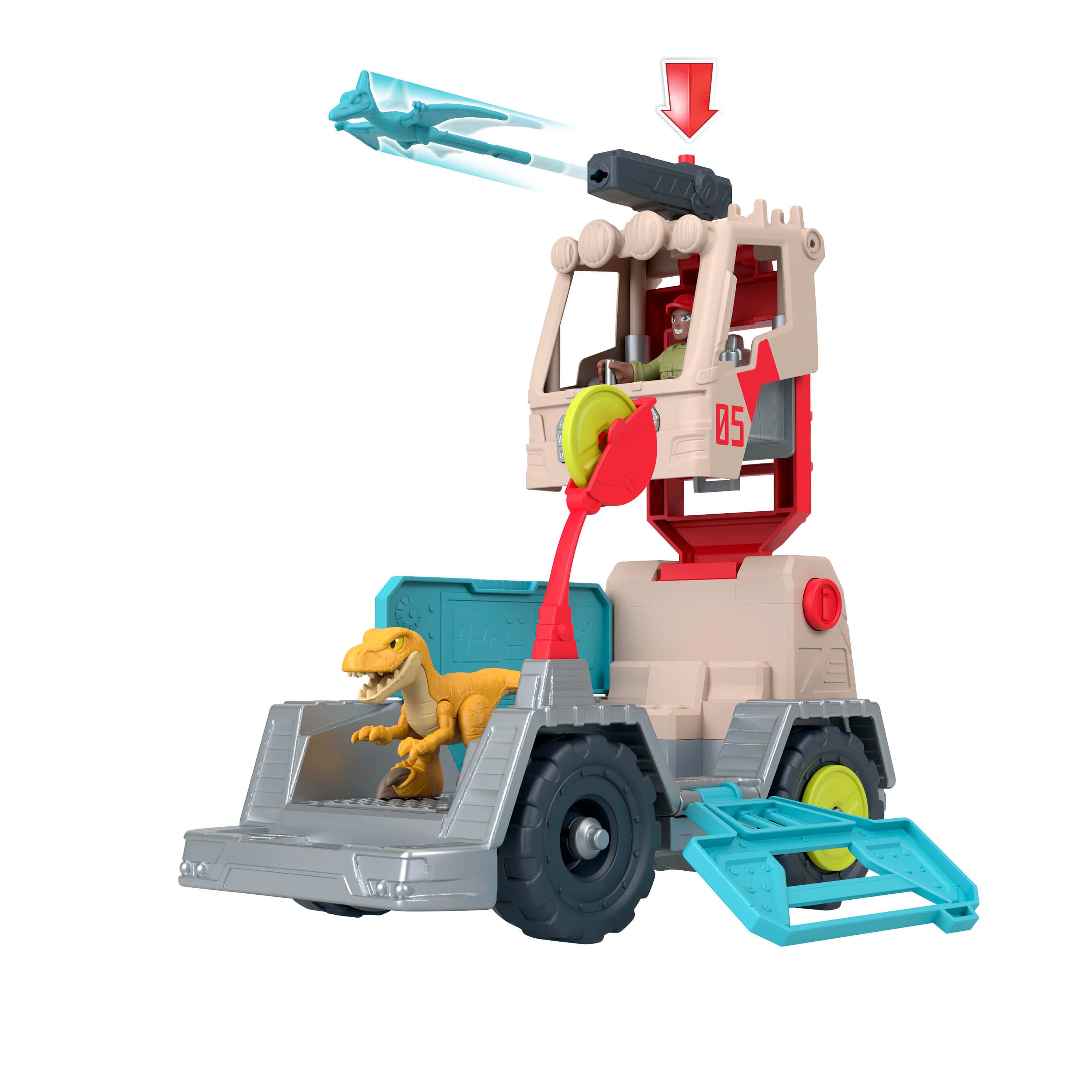 * Imaginext Jurassic World Raptor Rescue Tracker