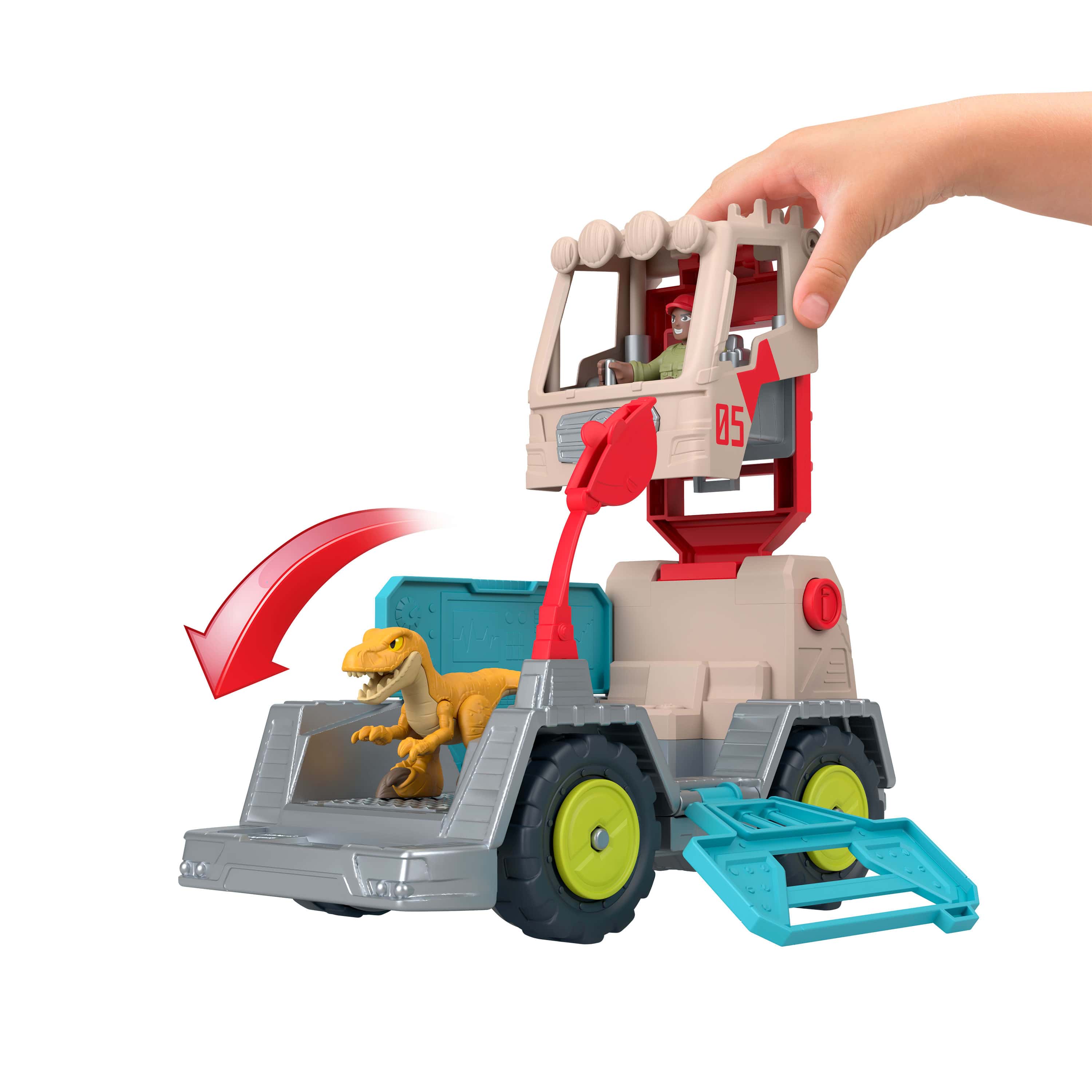 * Imaginext Jurassic World Raptor Rescue Tracker