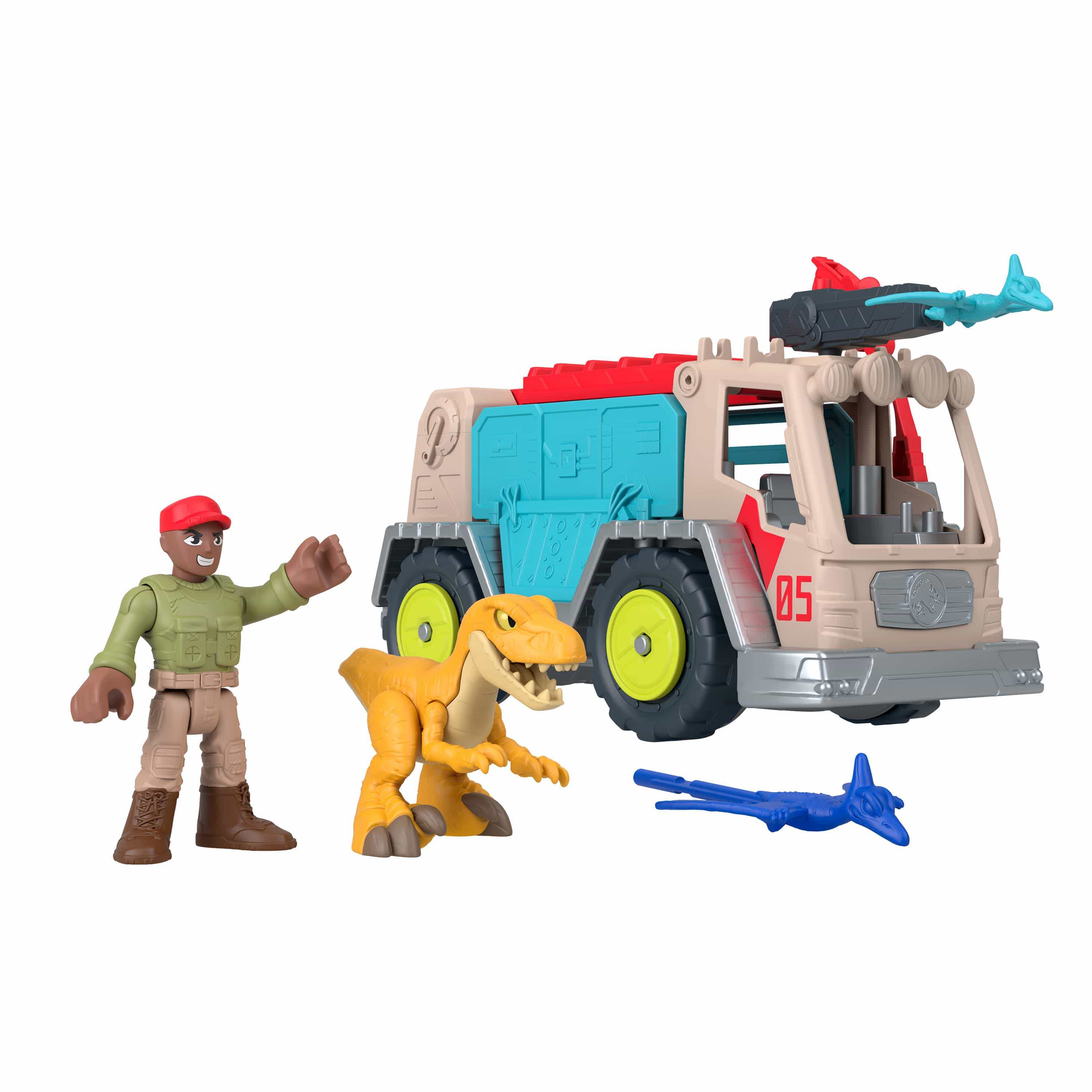 * Imaginext Jurassic World Raptor Rescue Tracker
