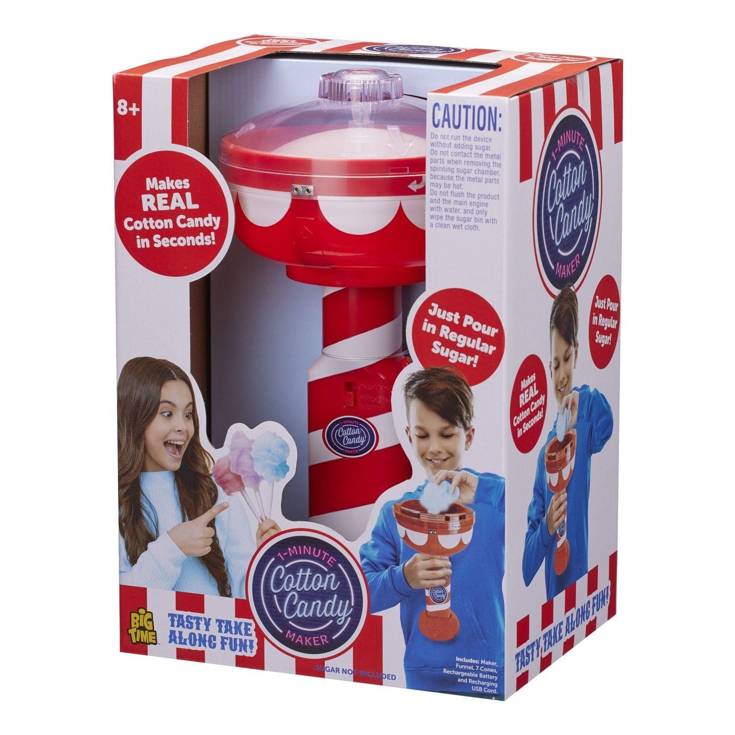 J! 1 Minute Cotton Candy Machine 703086931717