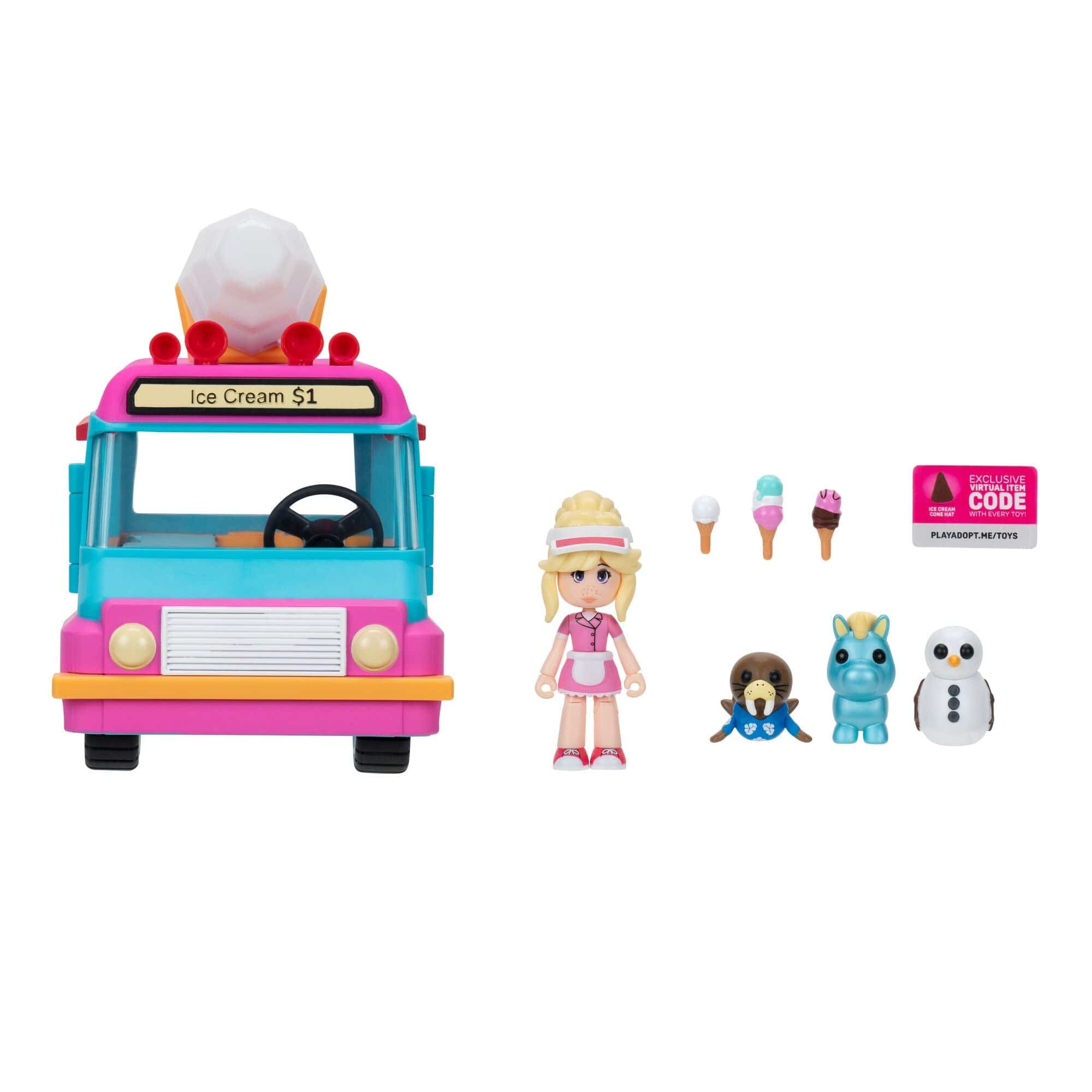 J! Adopt Me - Ice Cream Truck Feature Vehicle 191726742043