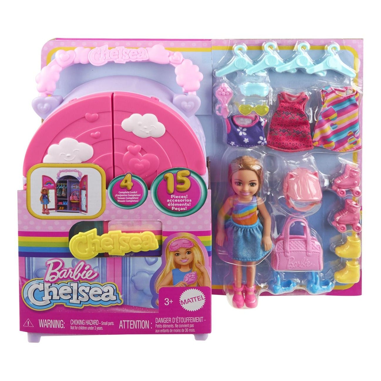 J! Barbie Chelsea Closet and Doll 194735234646
