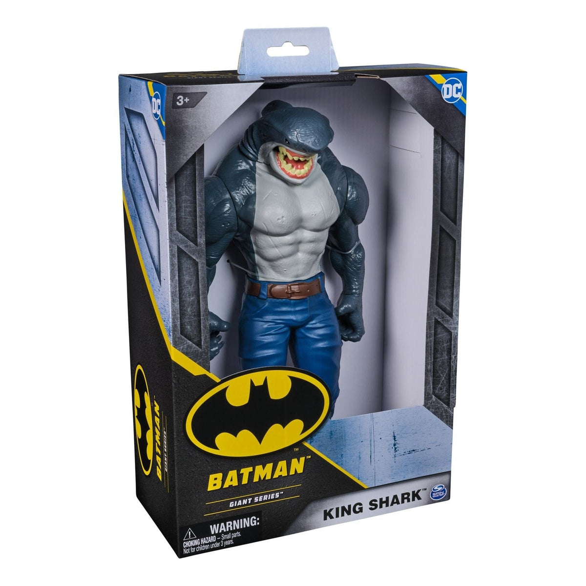 J! Batman 12in Giants King Shark S2 2pk 681147025851