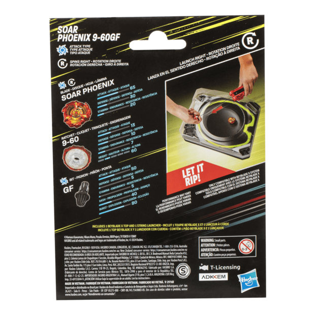 J! Beyblade X Deluxe Launcher & Top 5010996256607