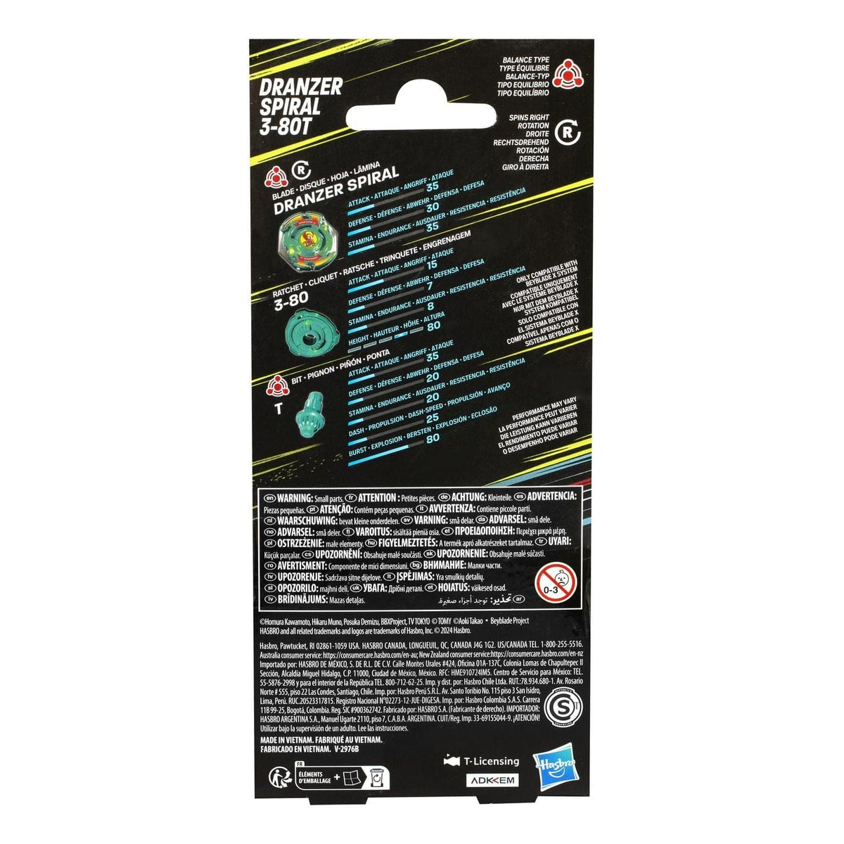 J! Beyblade X EU Dranzer 5010996255952