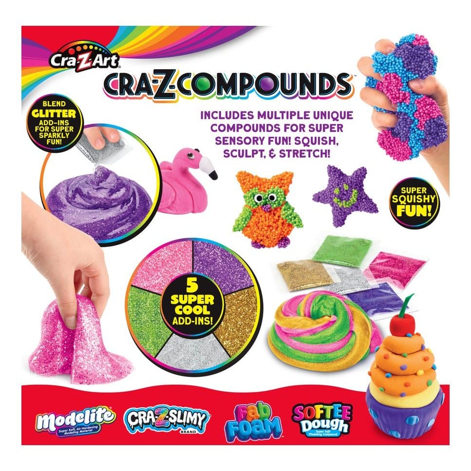 J! Cra-Z-Slimy Cra-Z-Compounds Set 884920600669