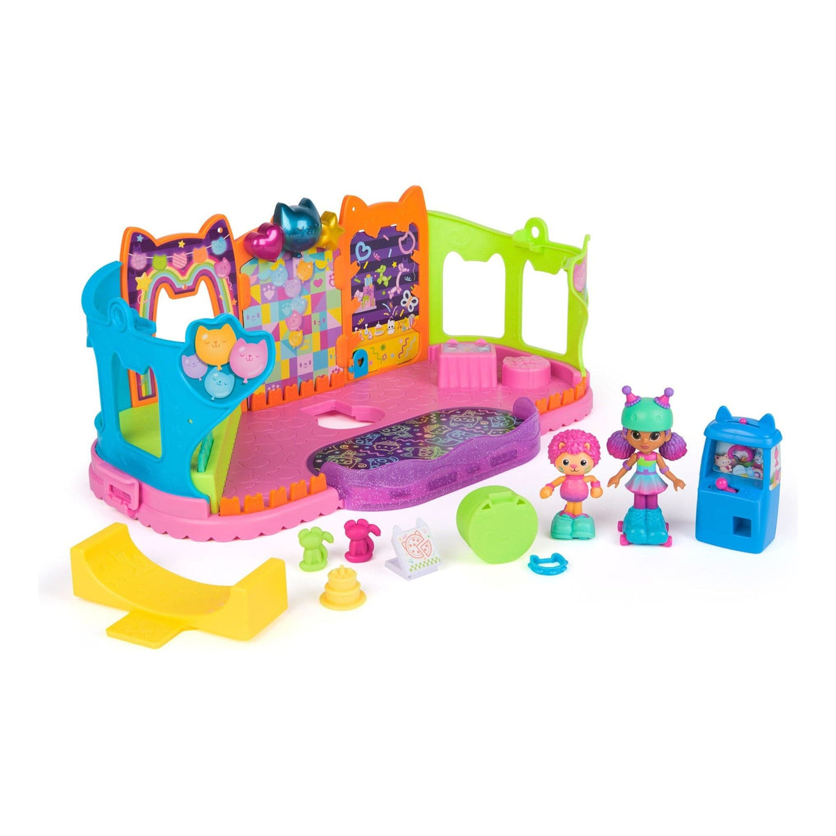 J! Gabby's Dollhouse Gabby's Party Room Playset 681147012394