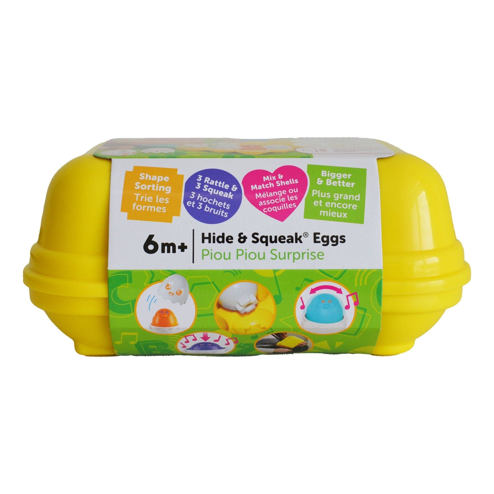J! Hide and Squeak Eggs 5011666735606