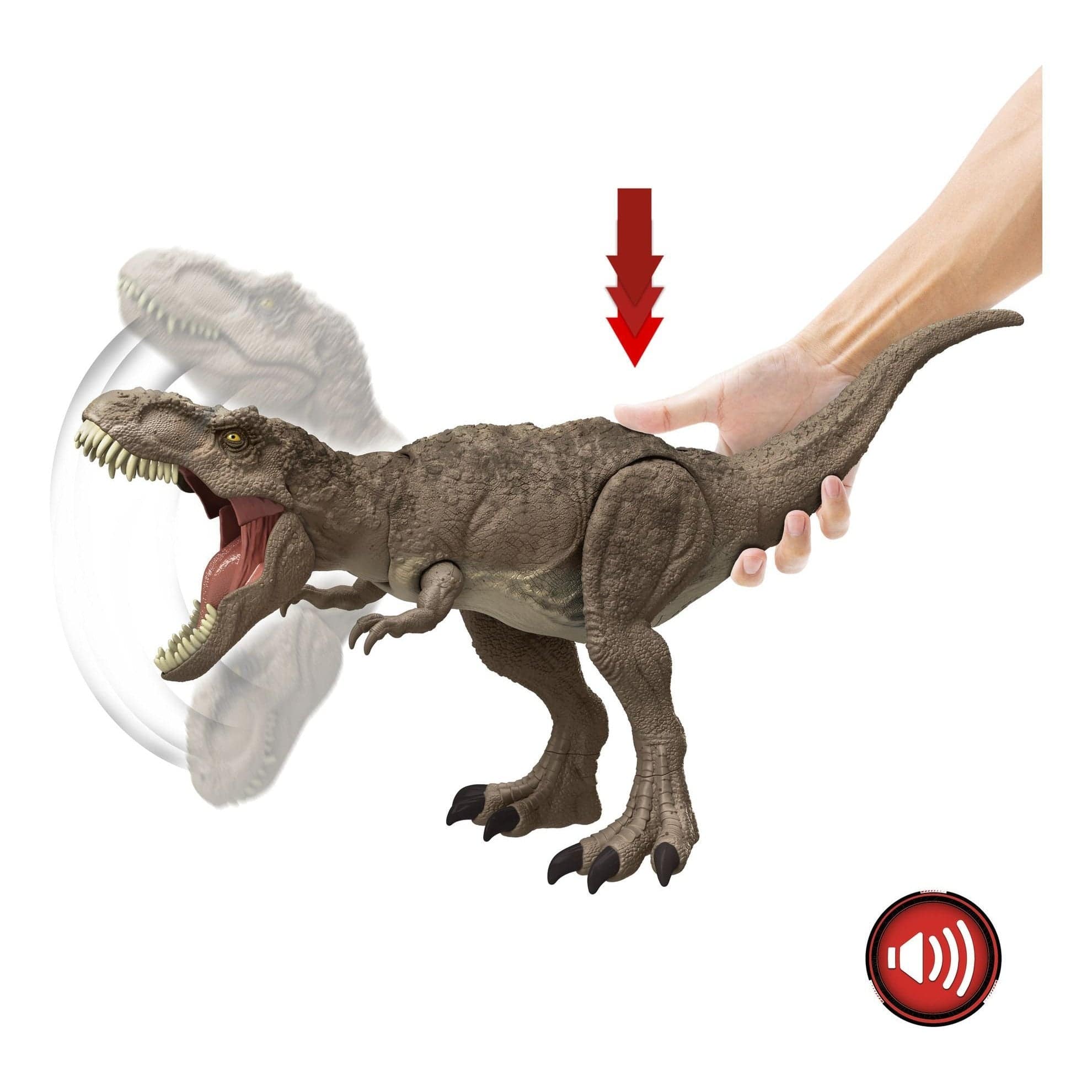 J! Jurassic World - All Out Attack T-Rex 194735228263
