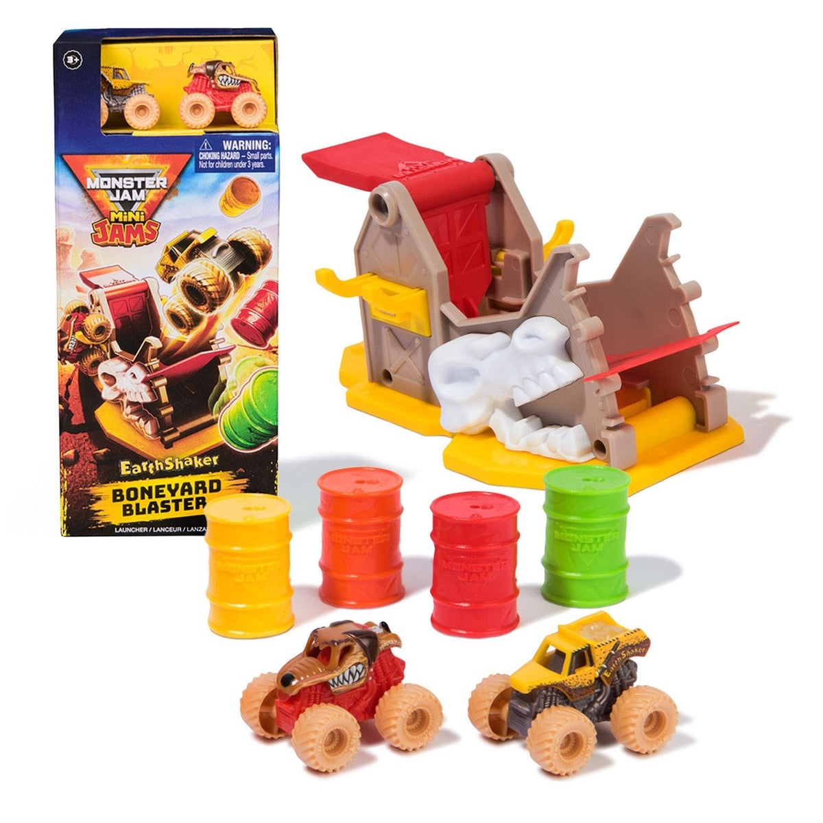 J! Monster Jam Earth Shaker Boneyard Blaster 681147012516