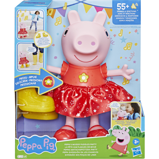 J! Peppa Pig Peppa's Muddy Puddles Party 5010996254504