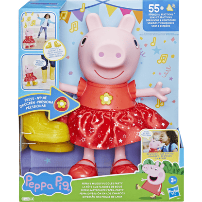 J! Peppa Pig Peppa's Muddy Puddles Party 5010996254504