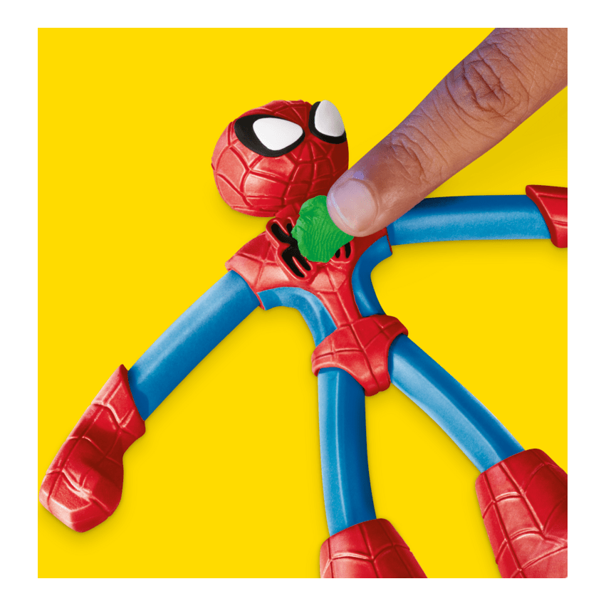 J! Play-Doh Spiderman Launch and Slice Battle 5010996257611