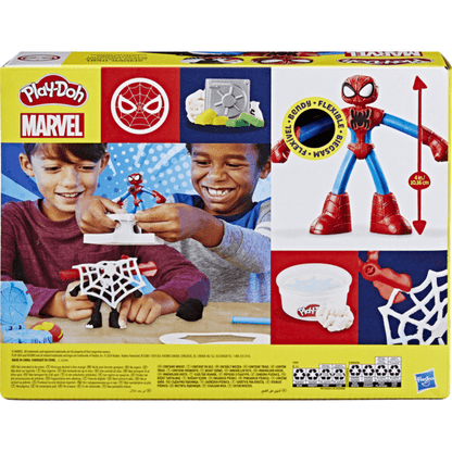 J! Play-Doh Spiderman Launch and Slice Battle 5010996257611
