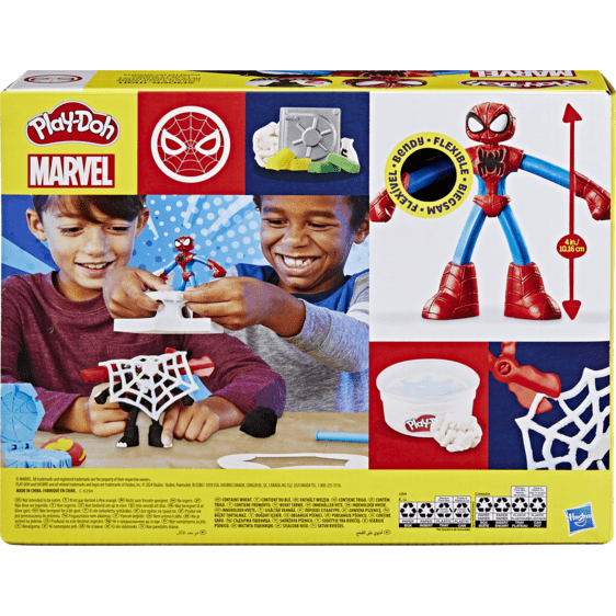 J! Play-Doh Spiderman Launch and Slice Battle 5010996257611