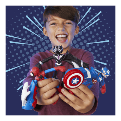J! Play-Doh Spiderman Launch and Slice Battle 5010996257611