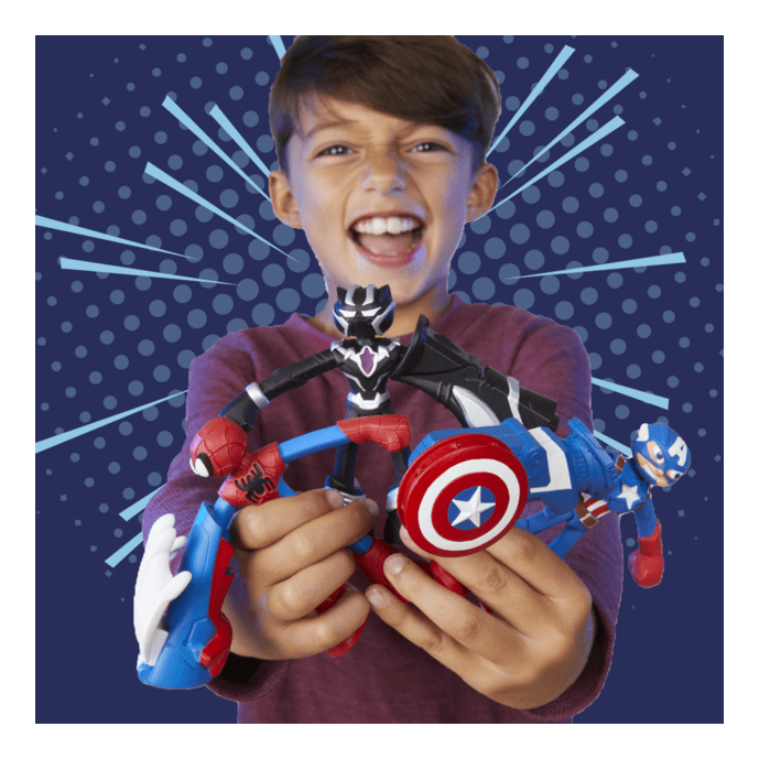 J! Play-Doh Spiderman Launch and Slice Battle 5010996257611