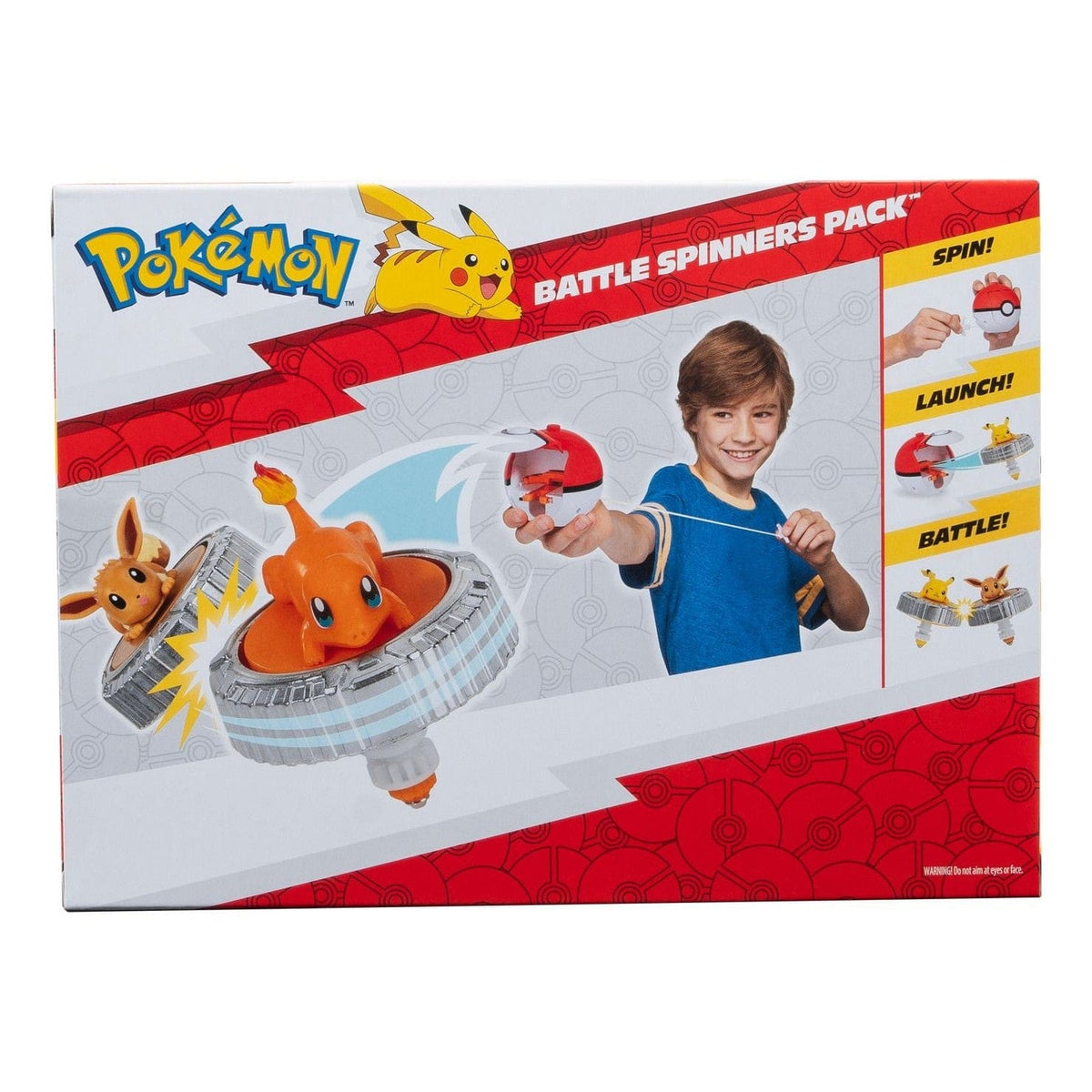 J! Pokemon Battle Spinner Pack (Charm & Poke Ball) 191726768708