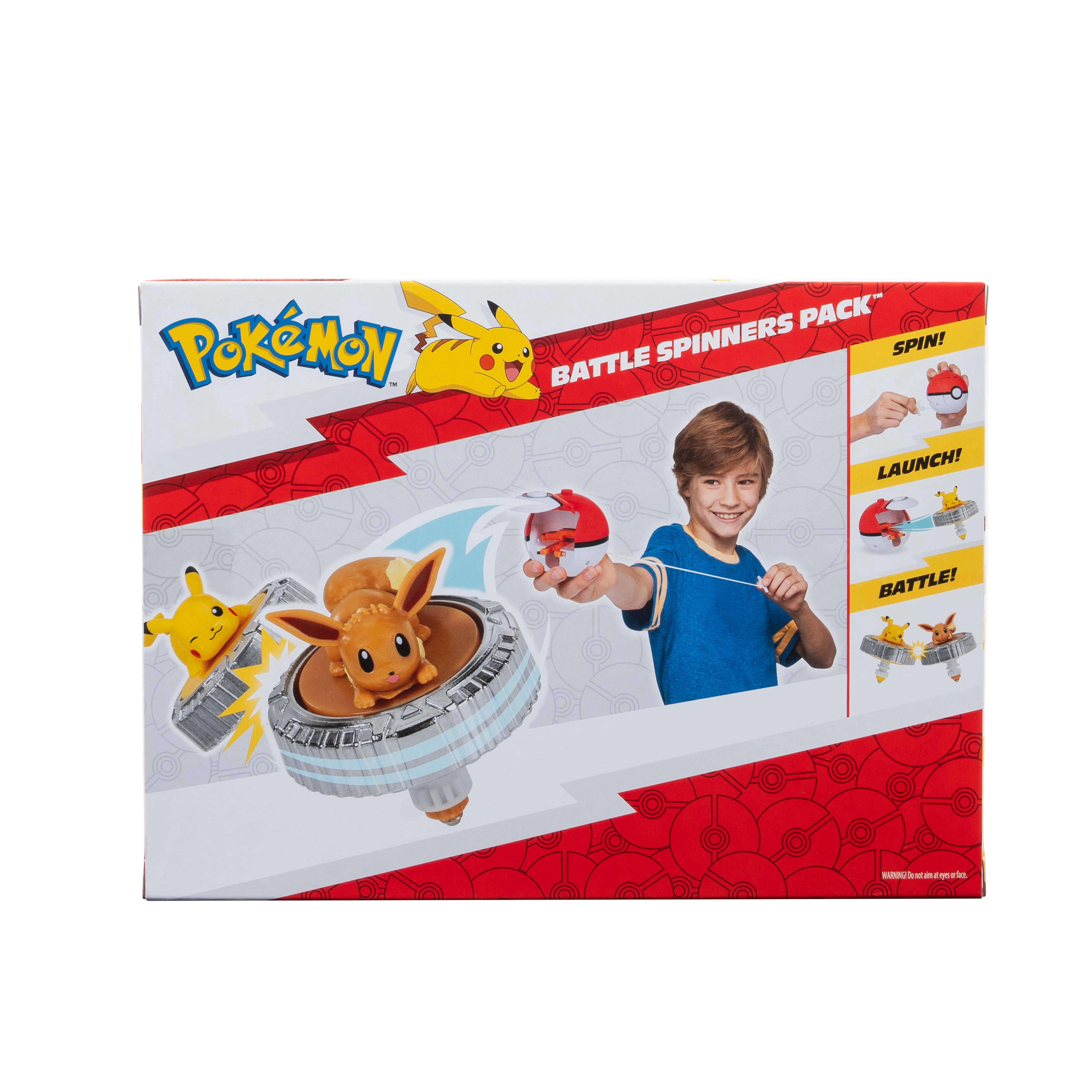 J! Pokemon Battle Spinner Pack (Eevee & Poke Ball) 191726768685