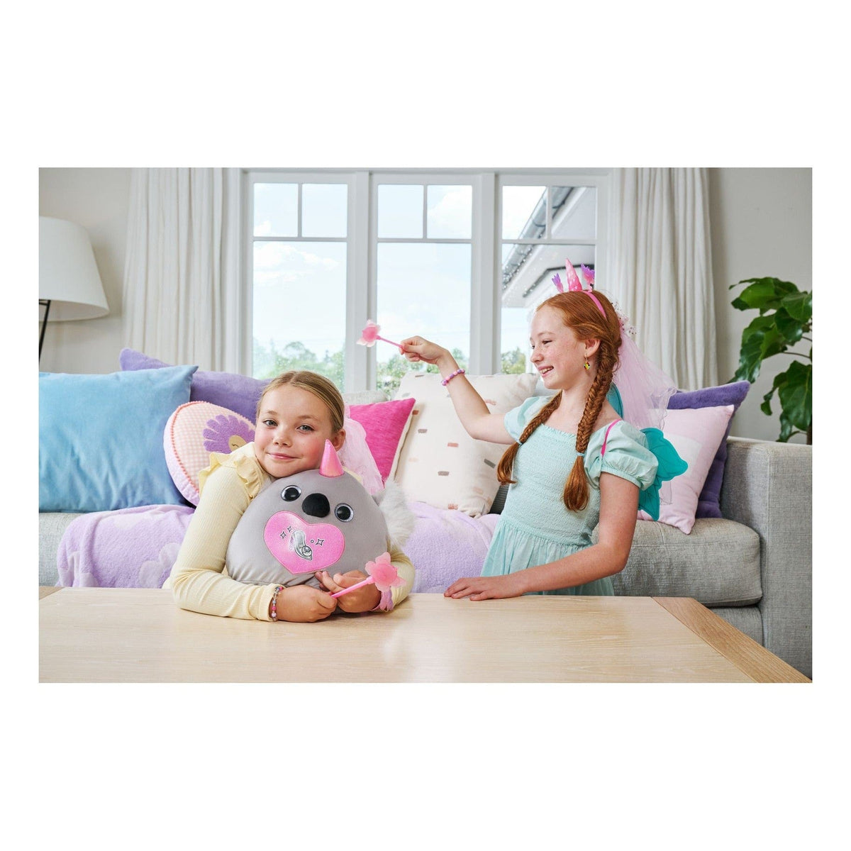 J! Rainbocorns Eggzania Fairy Mania Large Plush S1 193052064905