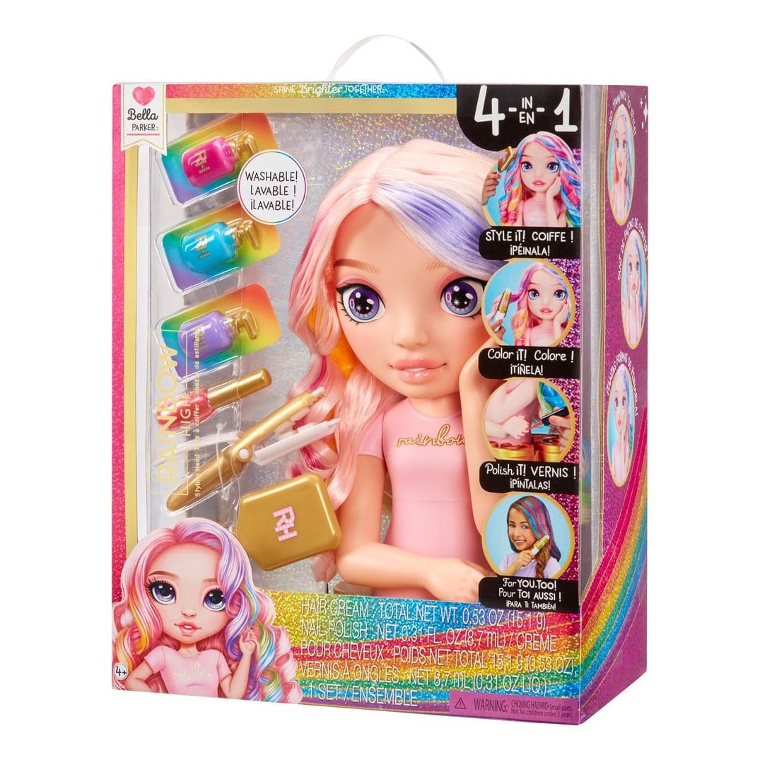 J! Rainbow High Styling Head Playset