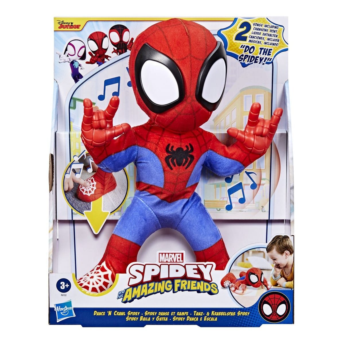 J! SAF Dance n Crawl Spidey 5010996201621