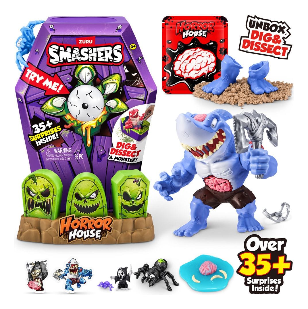 J! Smashers Horror House S1 Large House 193052064325