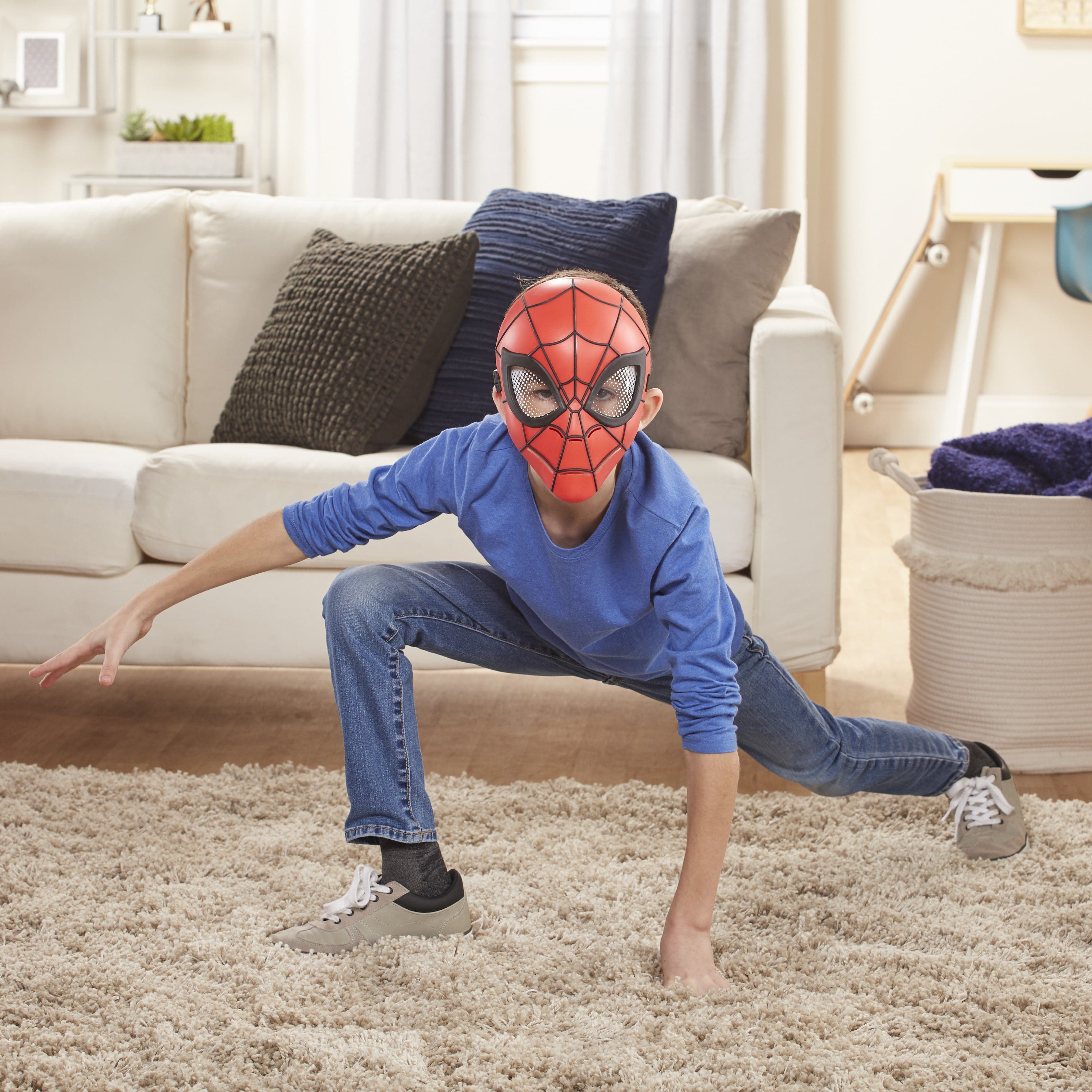 J! Spiderman Hero Mask - Spiderman 5010993548835