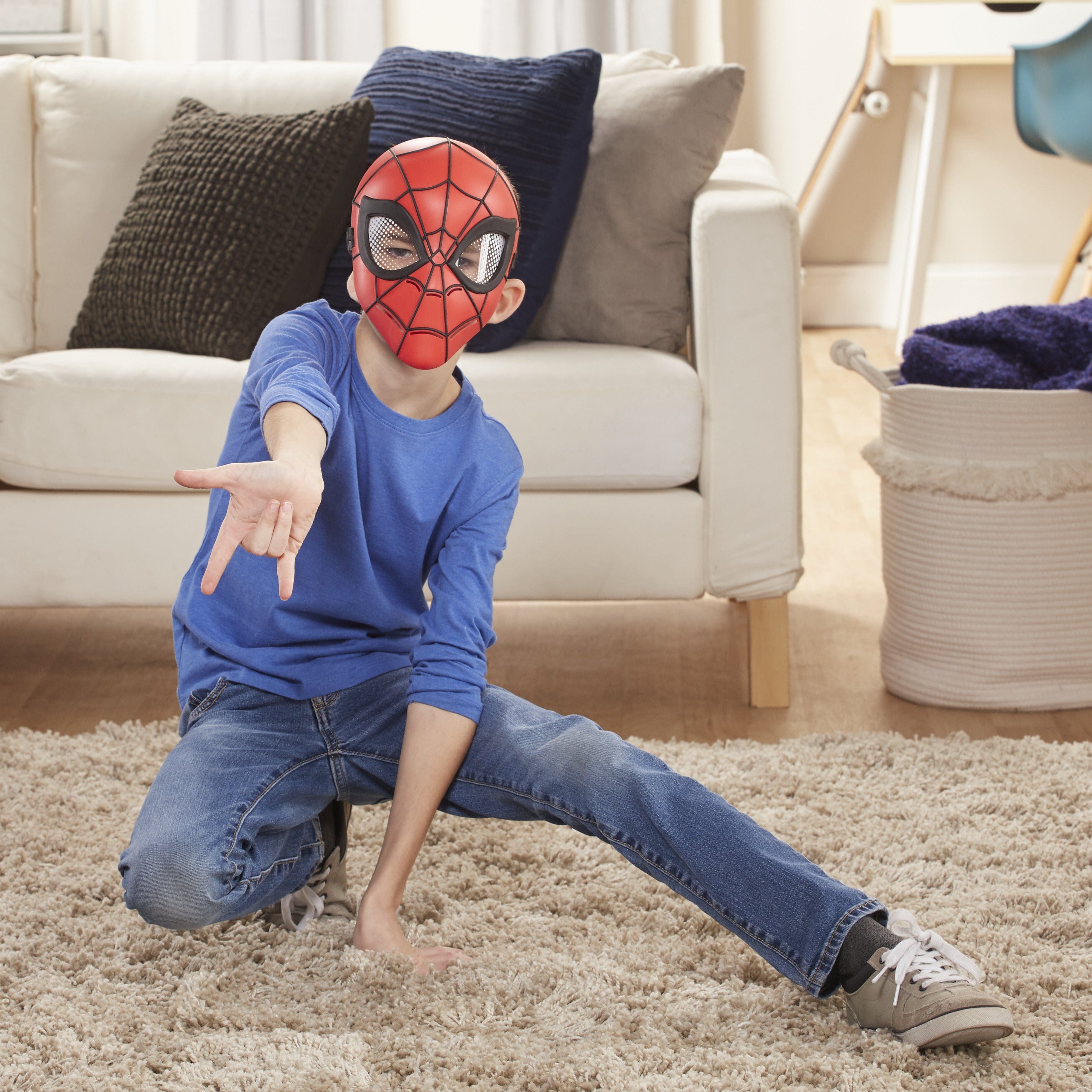 J! Spiderman Hero Mask - Spiderman 5010993548835