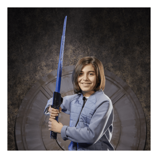 J! Star Wars LS Forge Blacksmith Darksaber KC 5010996202345