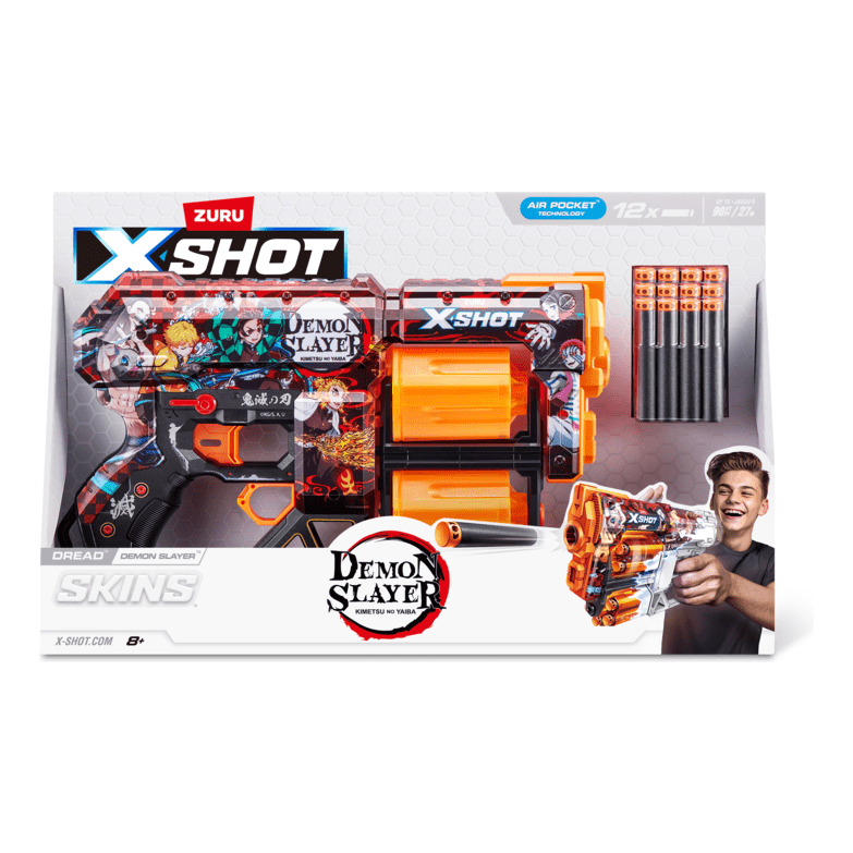 J! X-Shot Skins S1 Dread Demon Slayer (12 Darts) 193052068095