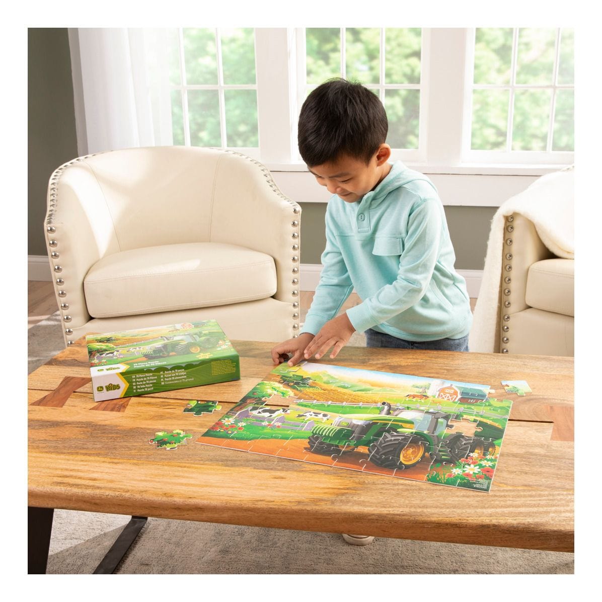 John Deere 70 Pieces Puzzle 0036881474142