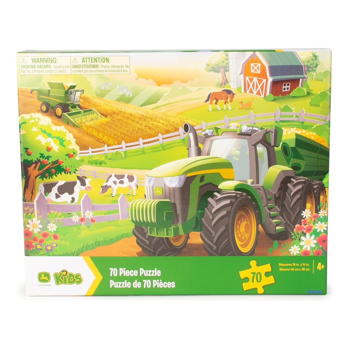 John Deere 70 Pieces Puzzle 0036881474142