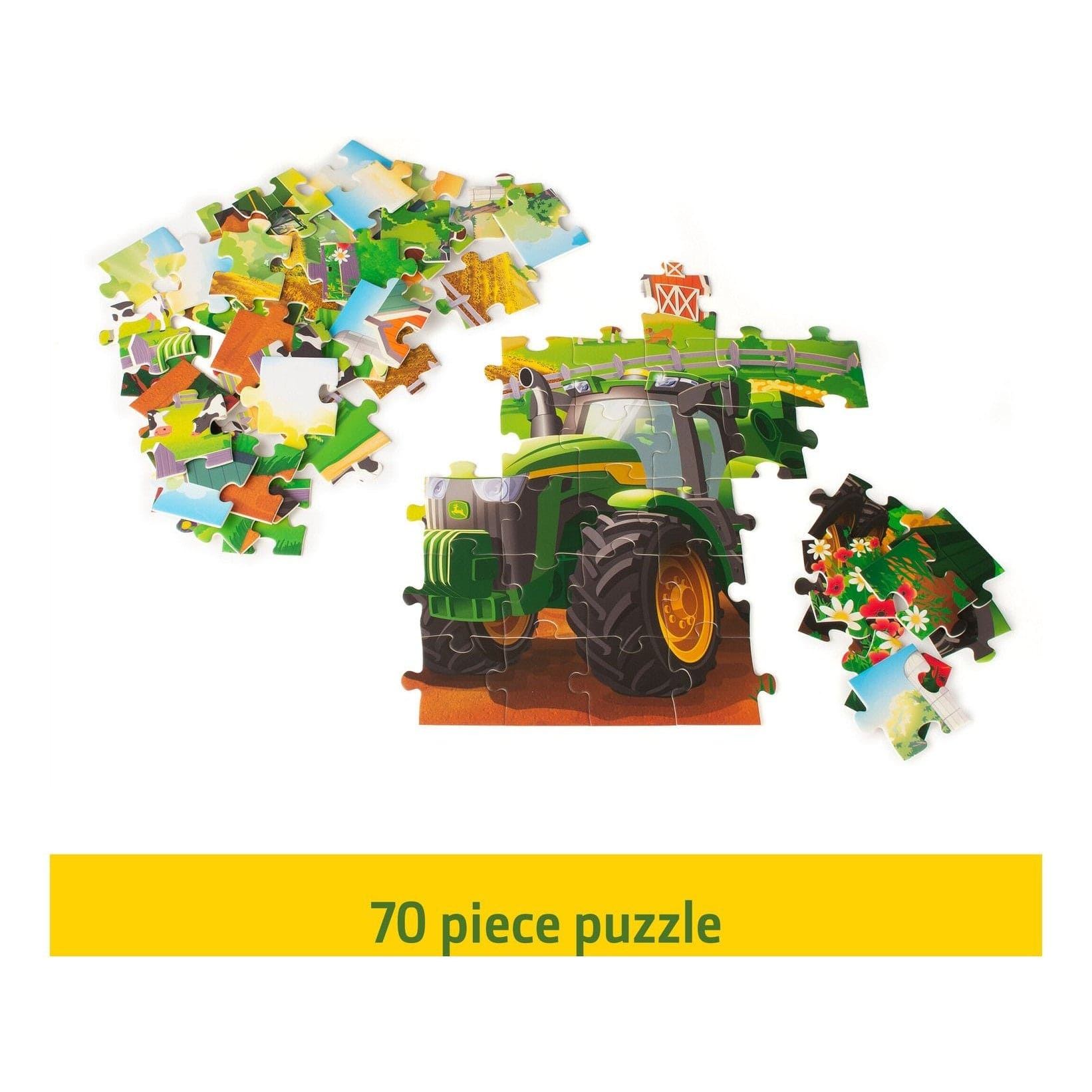 John Deere 70 Pieces Puzzle 0036881474142