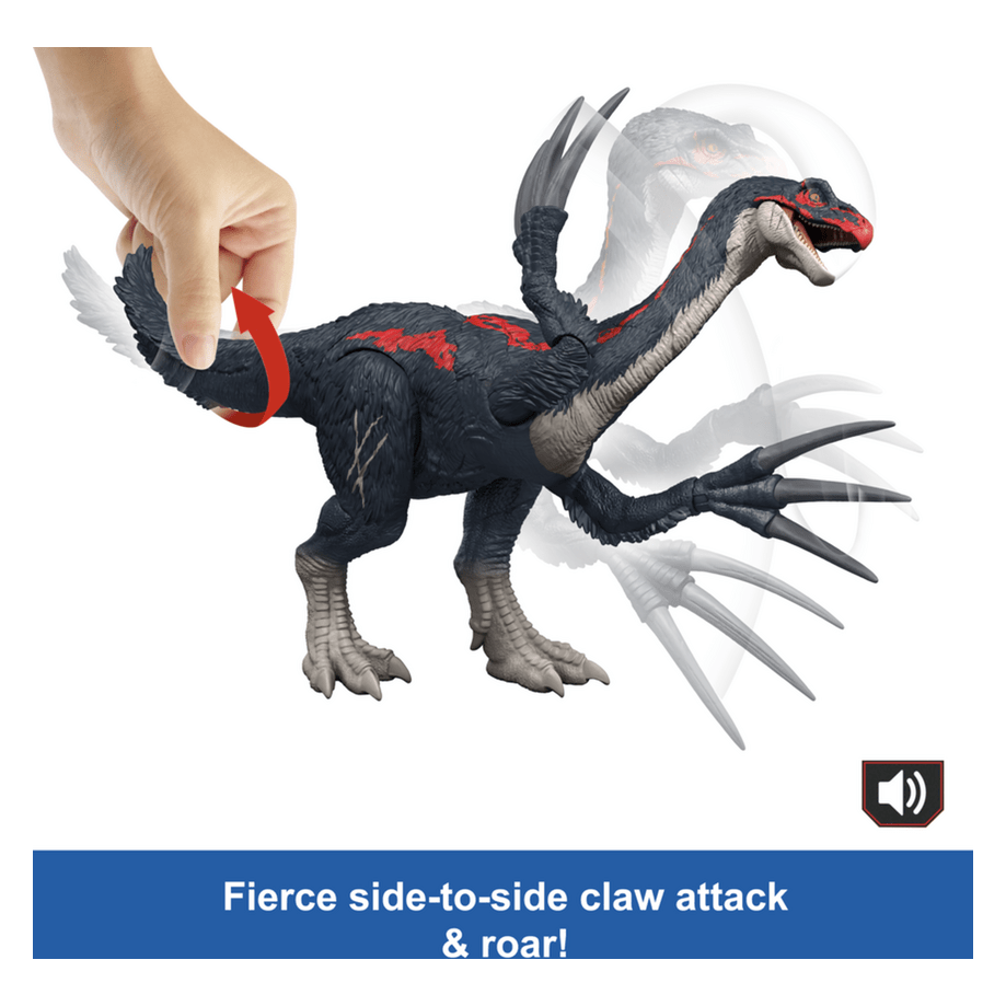 * Jurassic World Chaos Theory RnS Therizinosaurus 194735270149