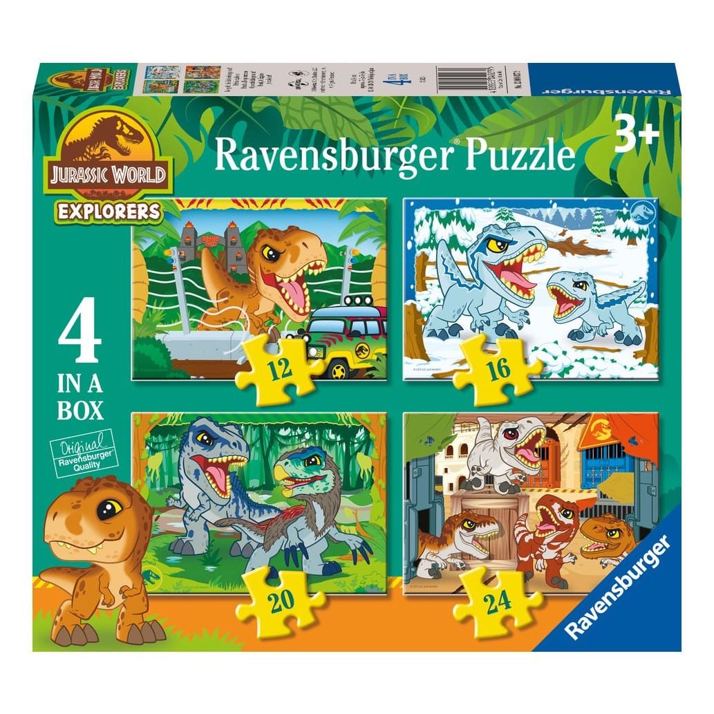 Jurassic World Explorers 4 in a Box 4005555040279