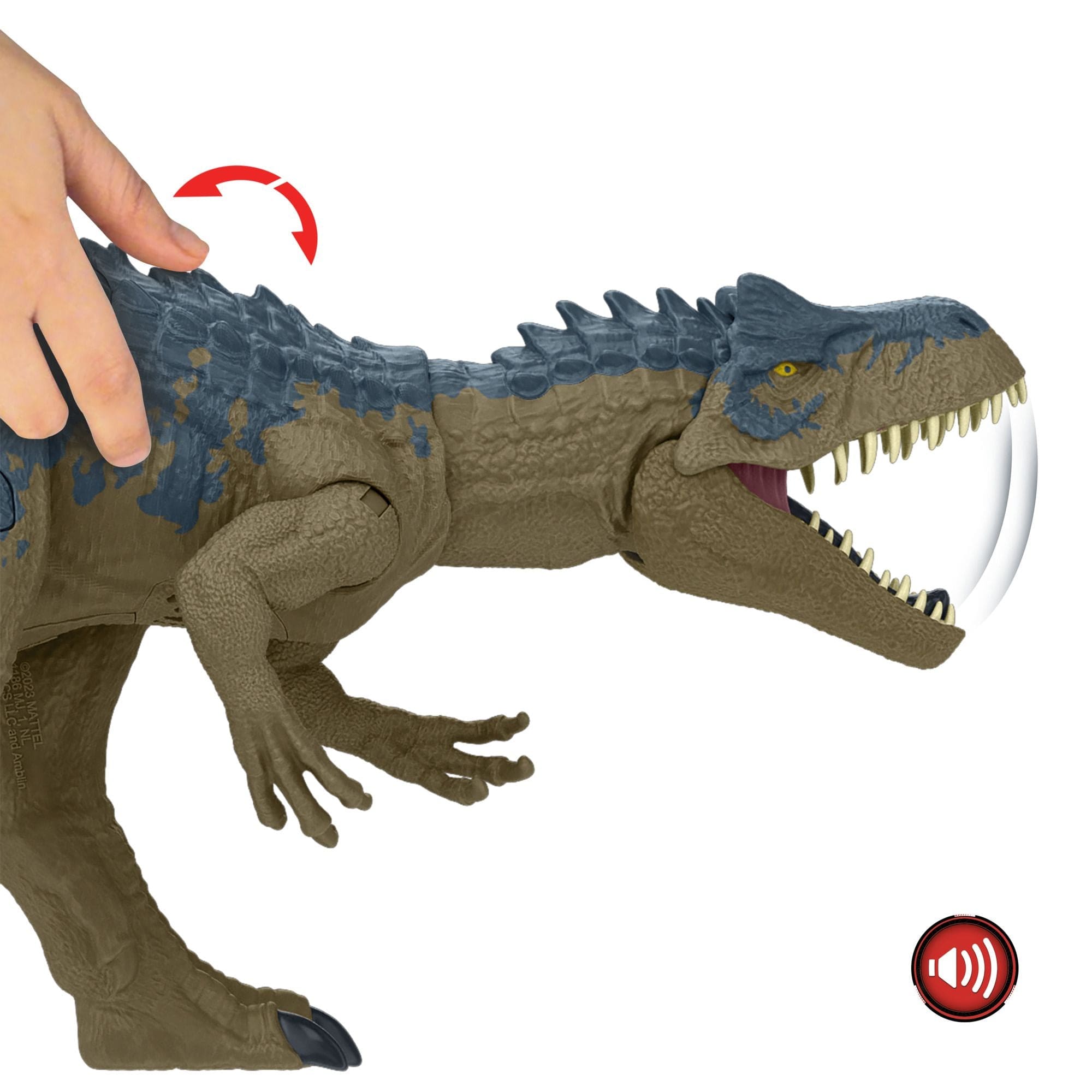 Jurassic World Ruthless Rampage Allosaurus 194735187904