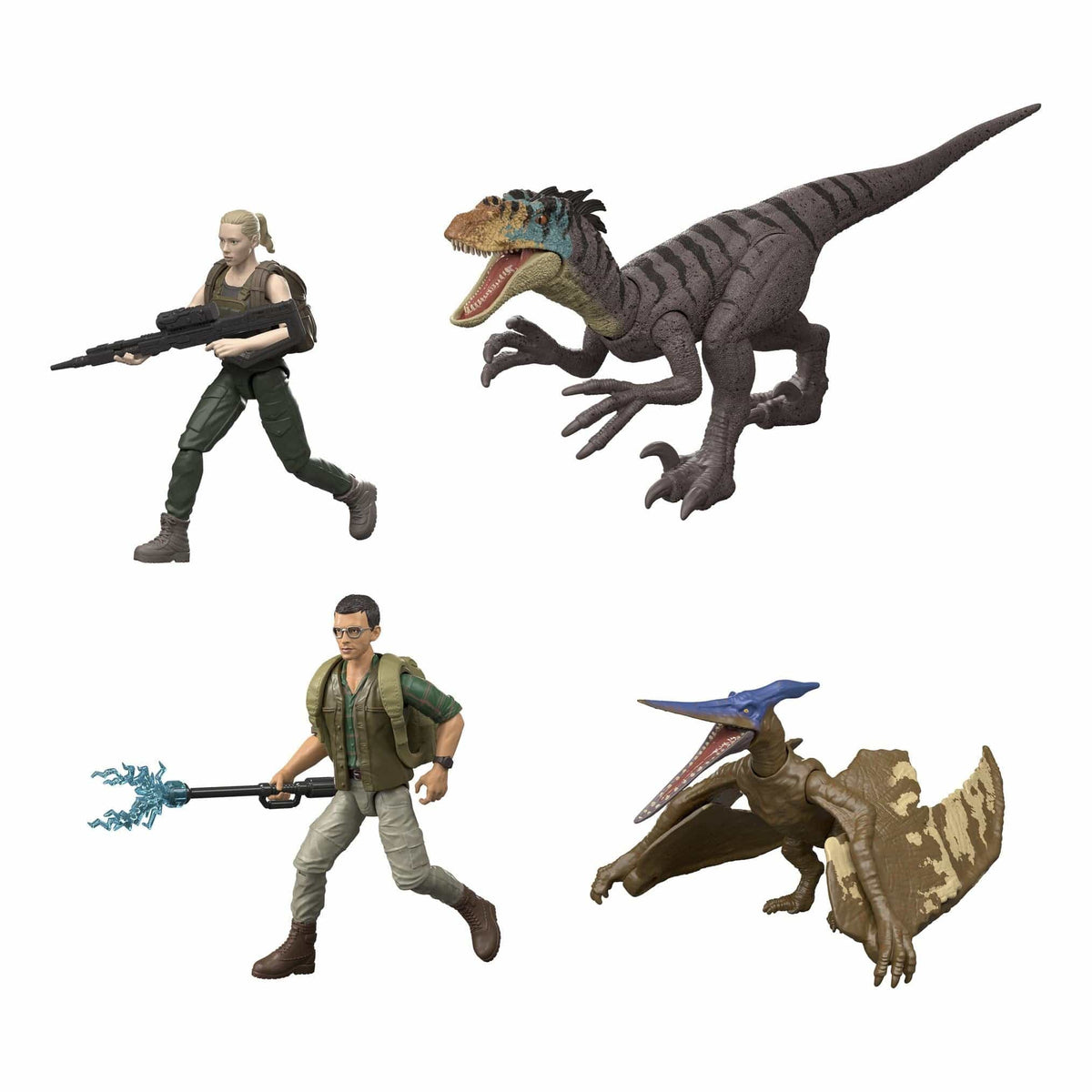 Jurassic World Saga Human and Dino Pack Assortment 194735309887