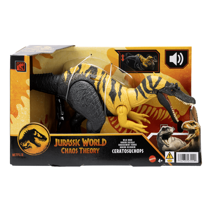 * Jurassic World Wild Roar Ceratosuchops 194735272990