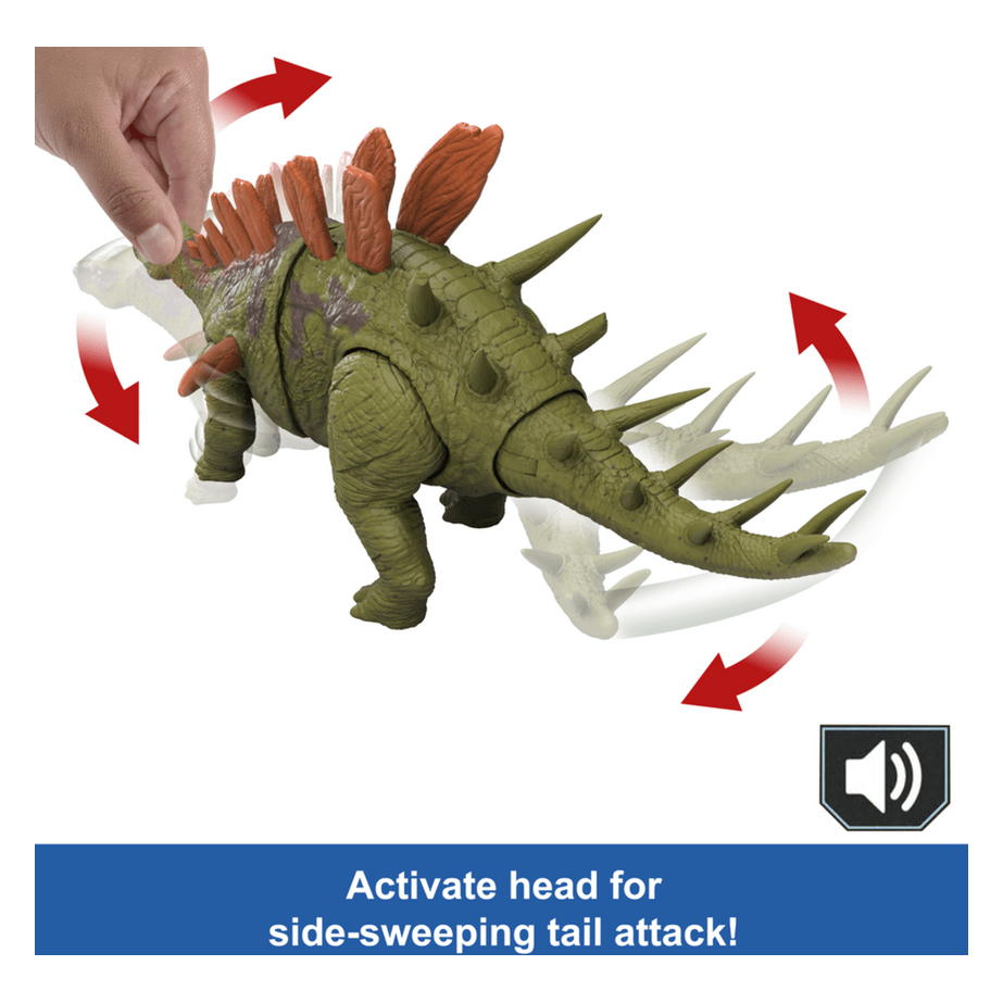 * Jurassic World Wild Roar Kentrosaurus 194735273096