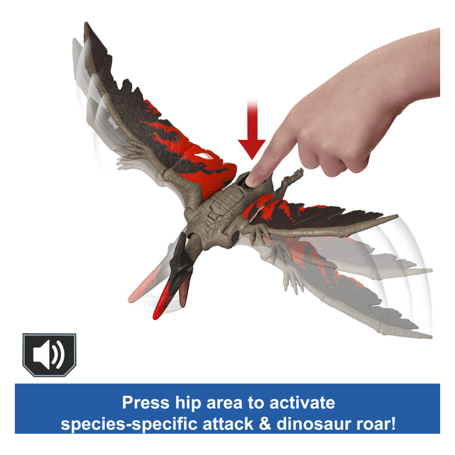 * Jurassic World Wild Roar Pteranodon 194735273072