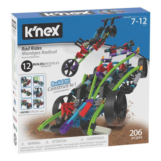 K'nex Rad Rides 12 In 1 Building Set 744476152145