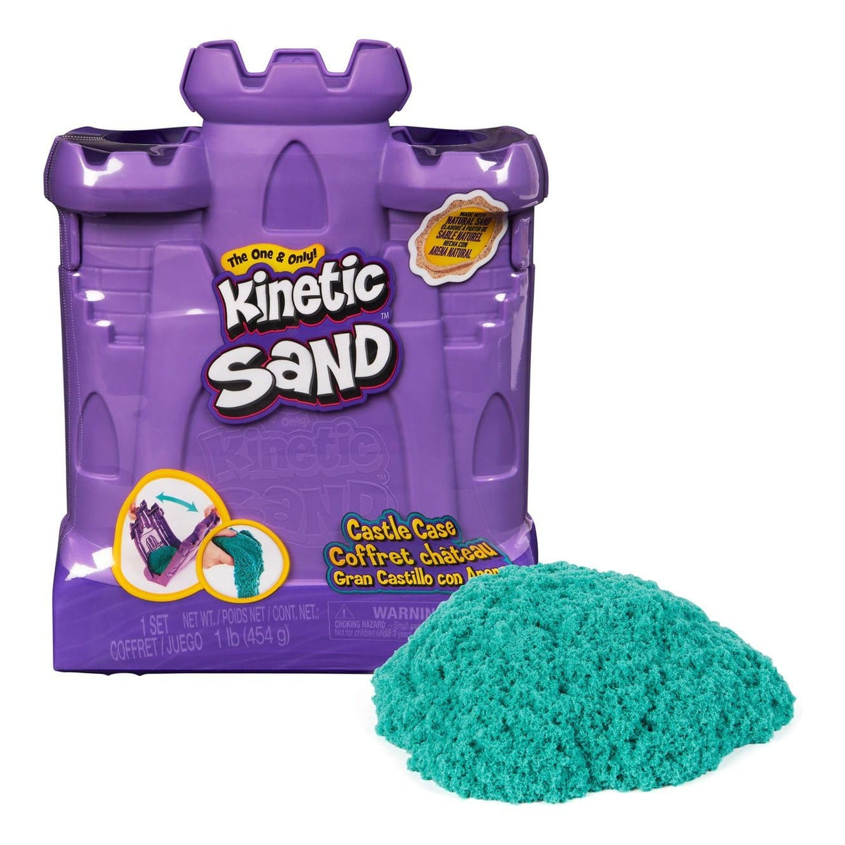 Kinetic Sand Castle Case 778988501757