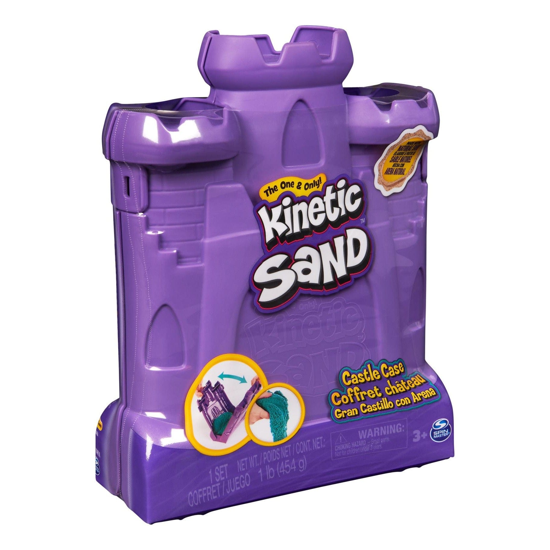 Kinetic Sand Castle Case 778988501757