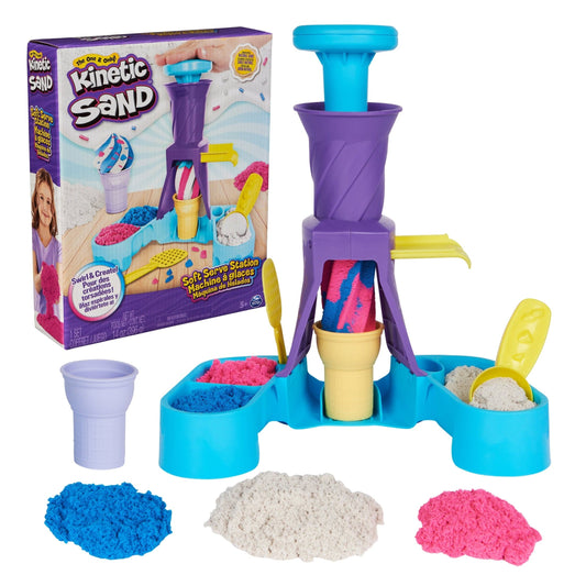 Kinetic Sand – Soft Serve Station Playset 778988501719