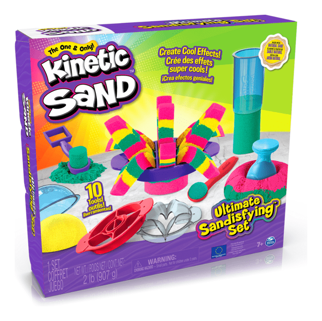 Kinetic Sand – Super Sandisfying Set Playset 778988250020