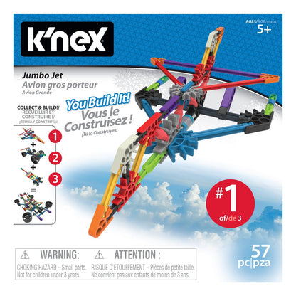 Knex Classics Jumbo Jet Building Set 744476170224