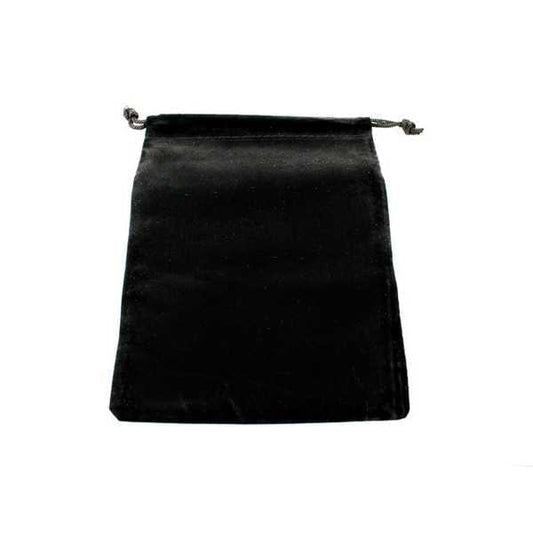 Large Suede Dice Bags Black (Pack of 25) 601982000745