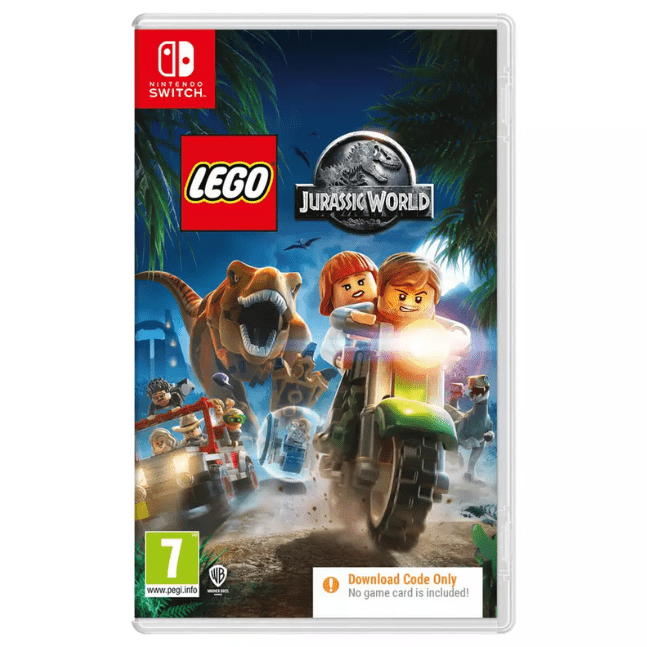 LEGO JURASSIC WORLD - NINTENDO SWITCH (DOWNLOAD CODE IN BOX) 5051892237628