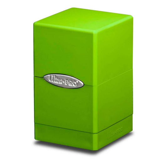 Lime Green Satin Tower Deck Box 74427841799